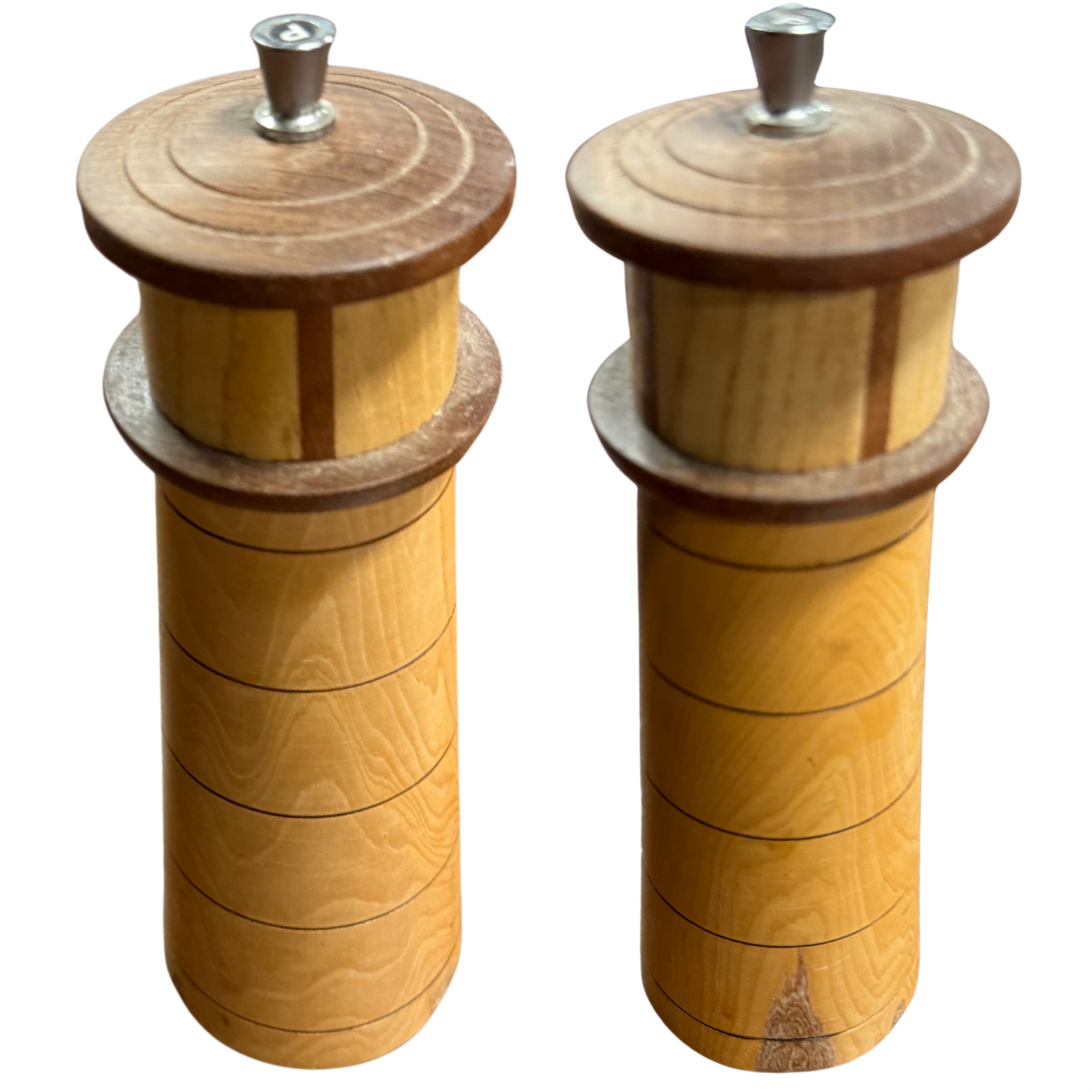 Vintage Wood Pepper Grinder