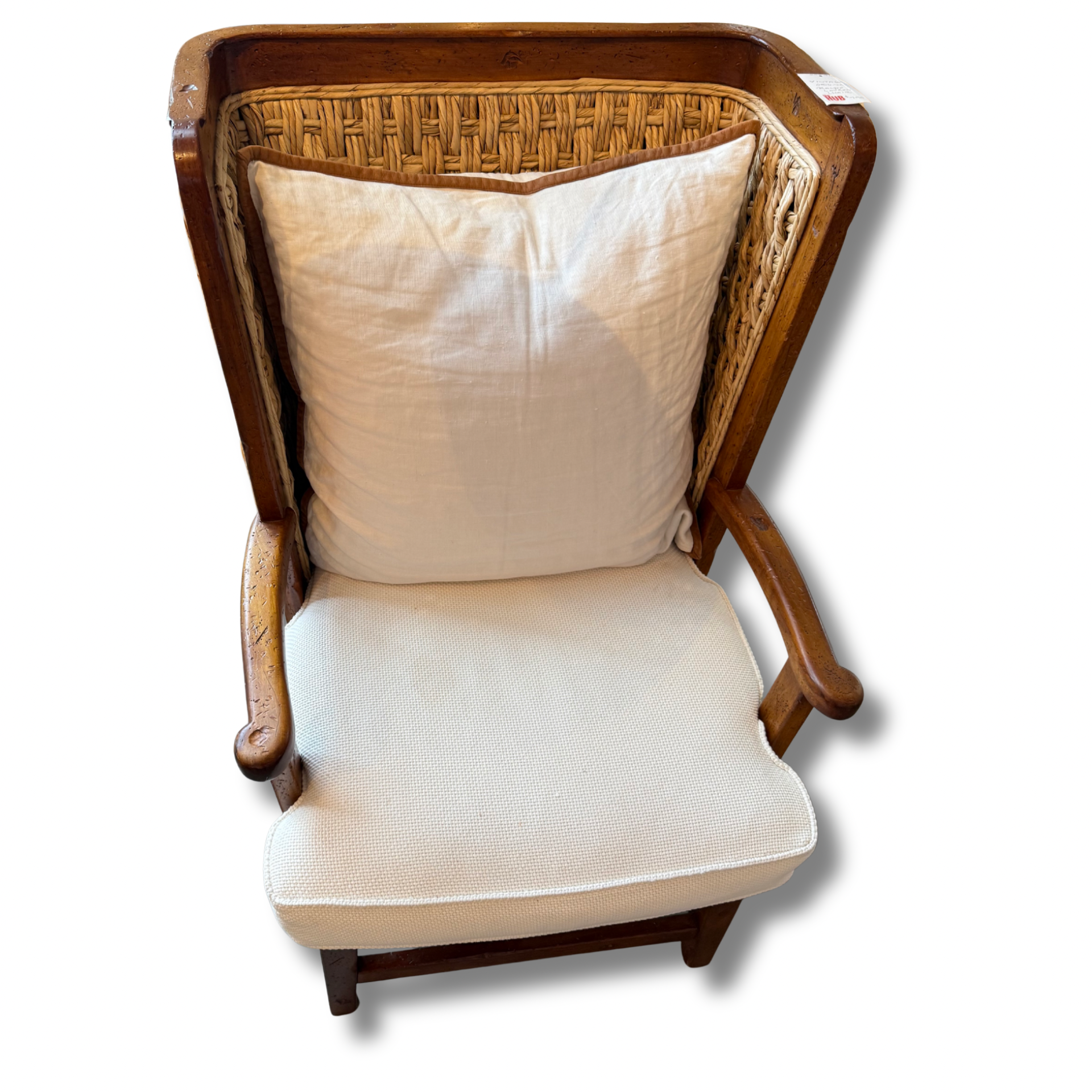 Vintage Original Ralph Lauren Woven Lounge Chair