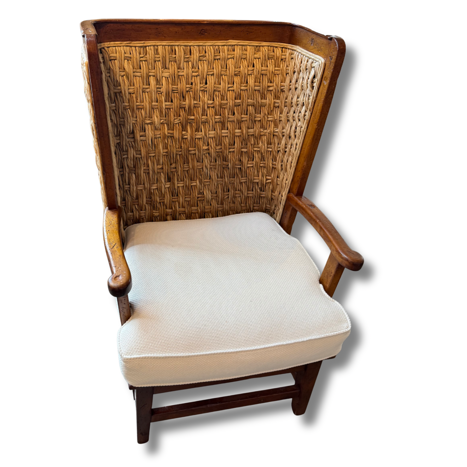 Vintage Original Ralph Lauren Woven Lounge Chair