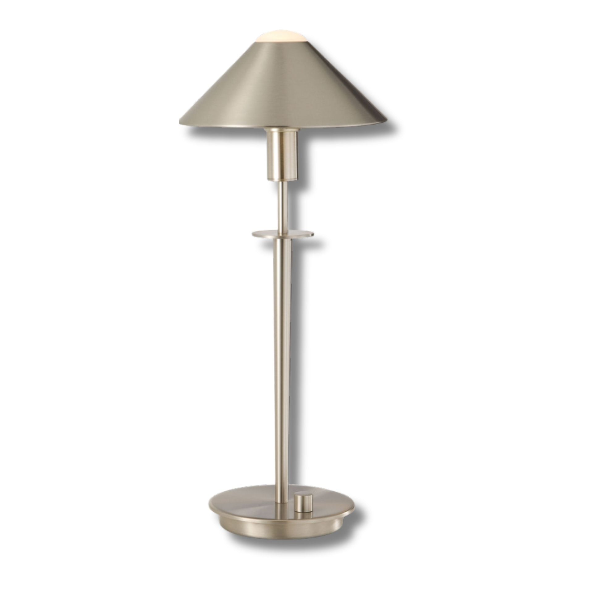 Holtkötter Leuchten Satin Nickel Table Lamp – Modern German Design