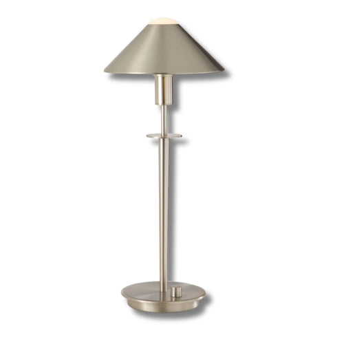 Holtkötter Leuchten Satin Nickel Table Lamp – Modern German Design