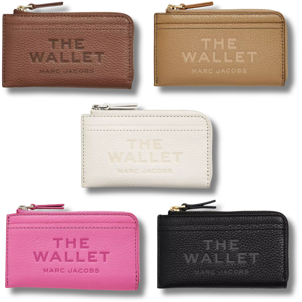 The Leather Top Zip Multi Wallet