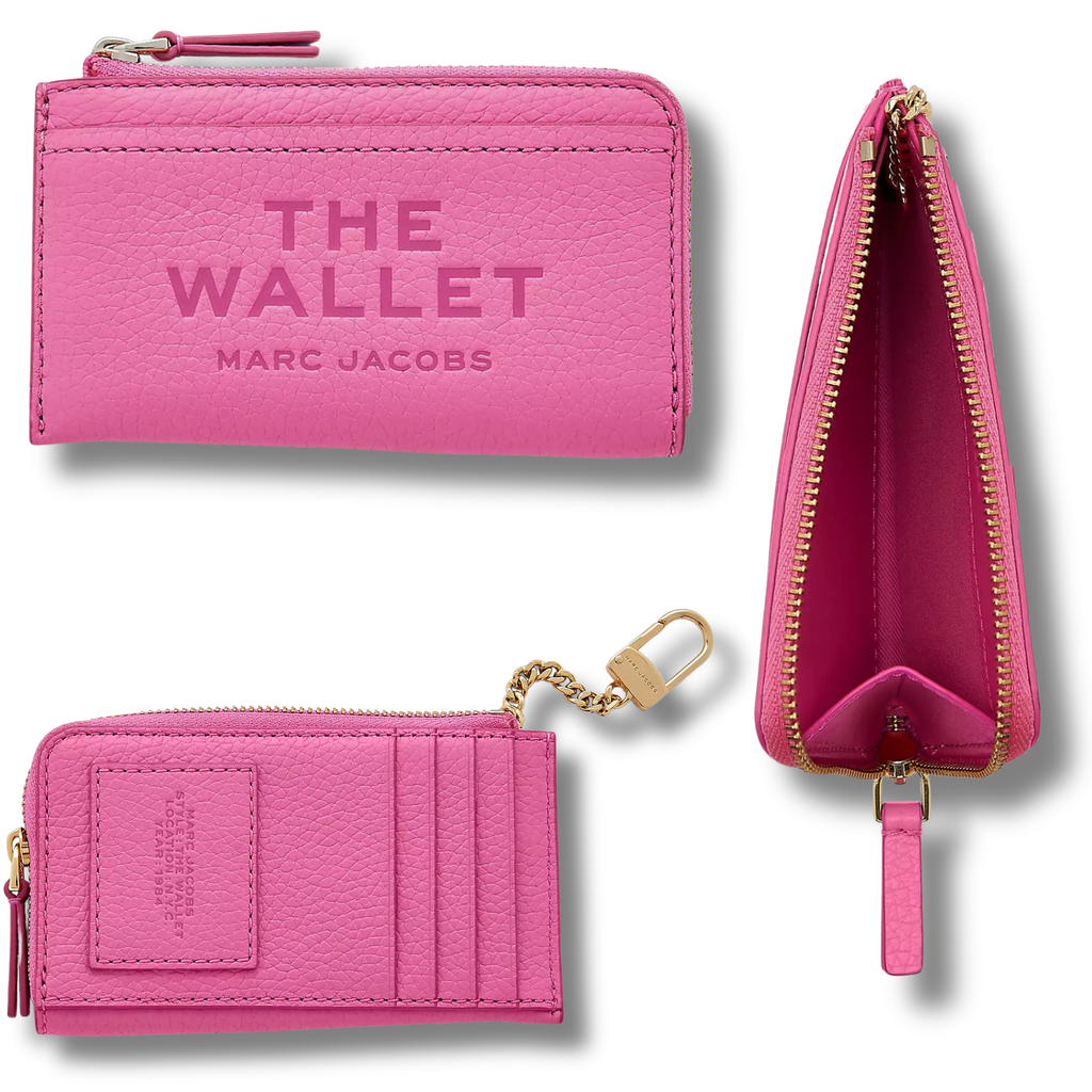 The Leather Top Zip Multi Wallet