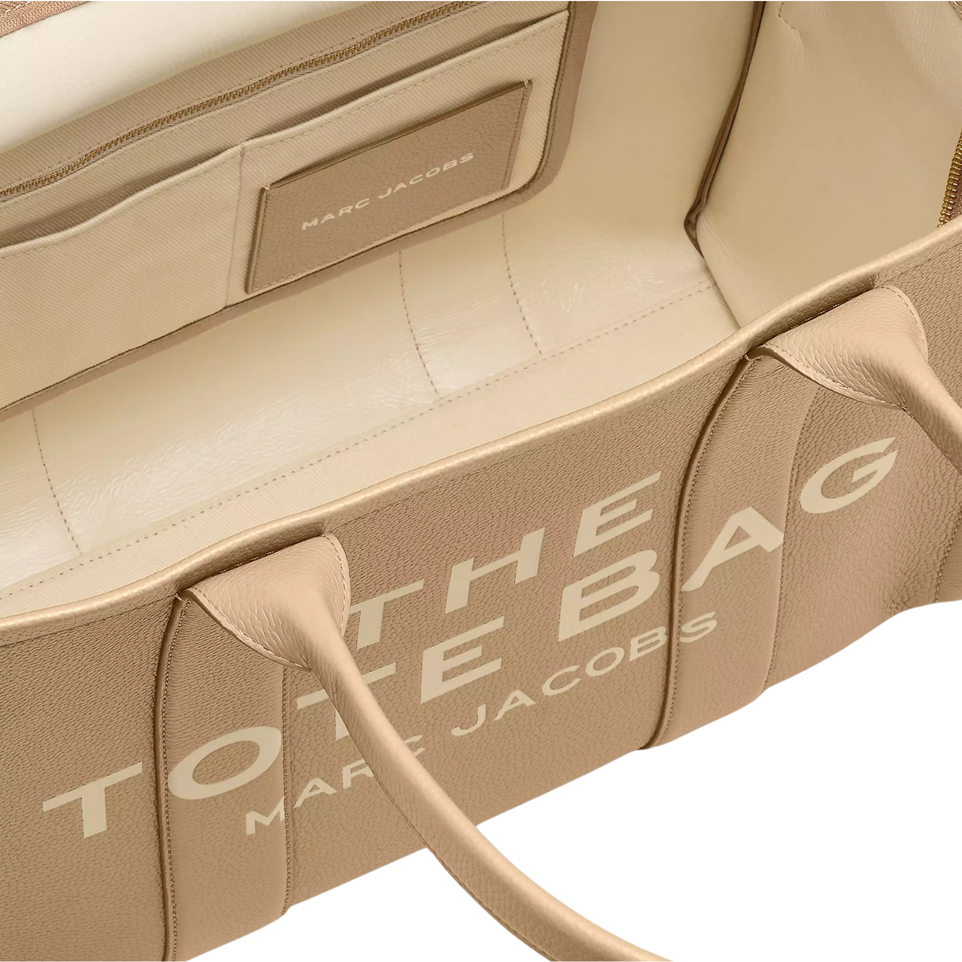 The Large Leather Tan Tote Bag