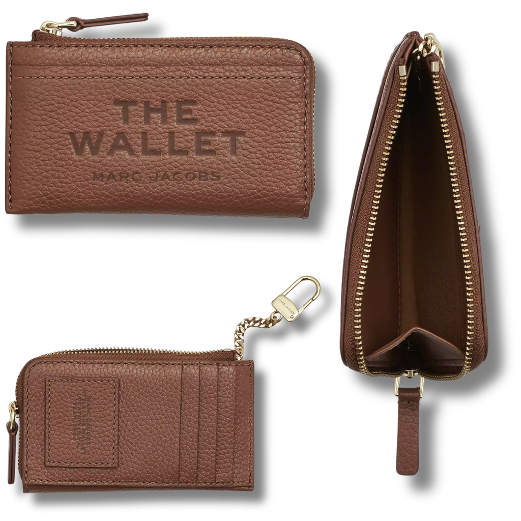 The Leather Top Zip Multi Wallet