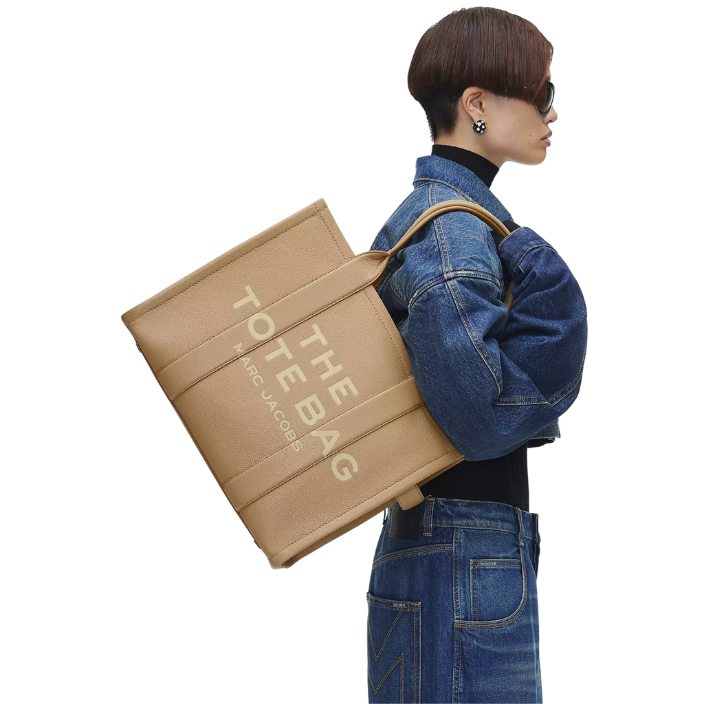 The Large Leather Tan Tote Bag