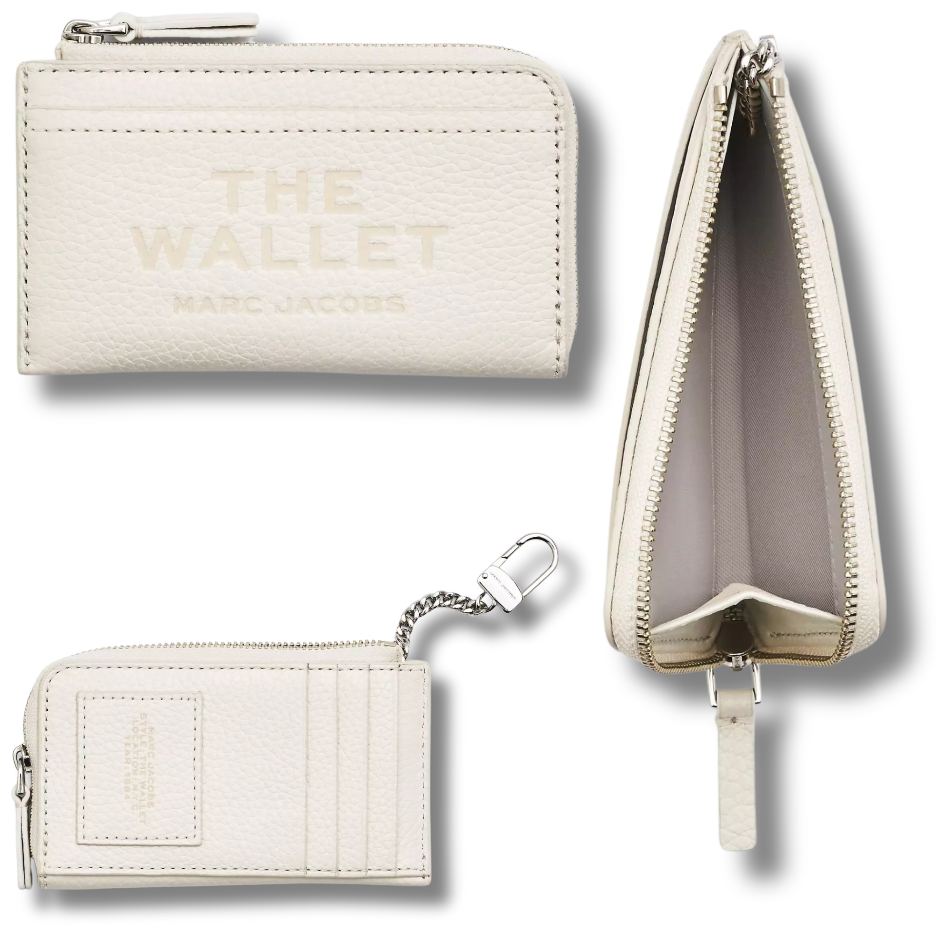 The Leather Top Zip Multi Wallet