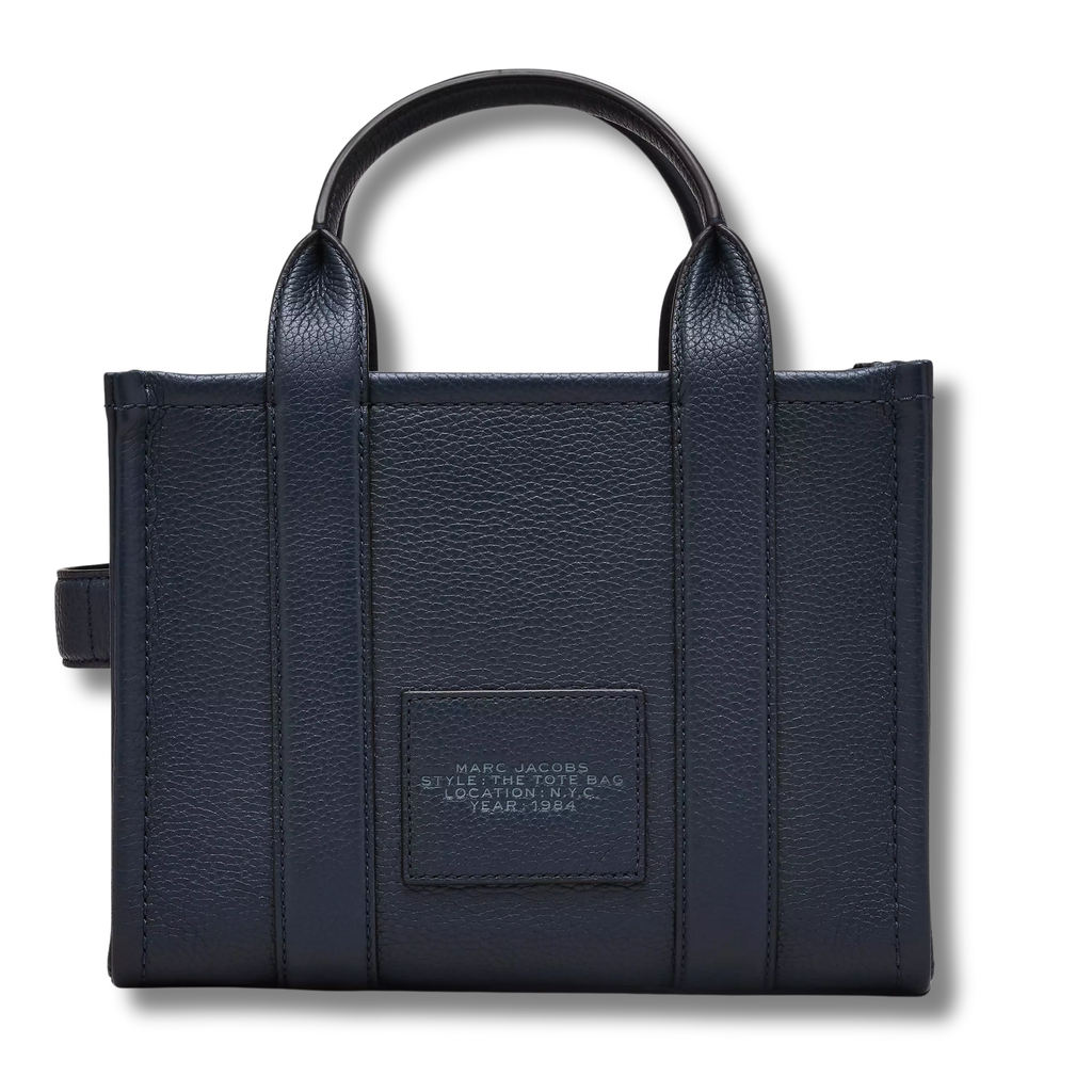 The Leather Tote Bag Black Or White | Small & Medium