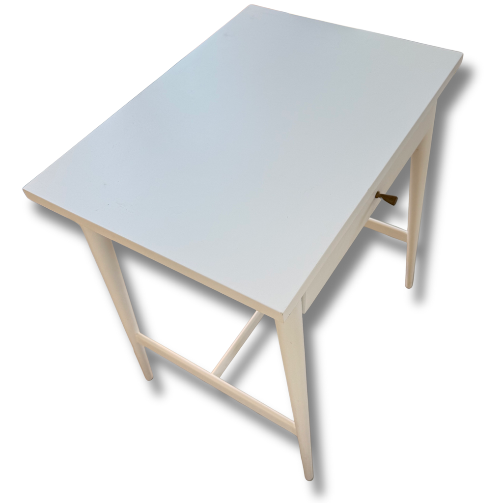 Paul McCobb Planner Group White Nightstand With Drawer