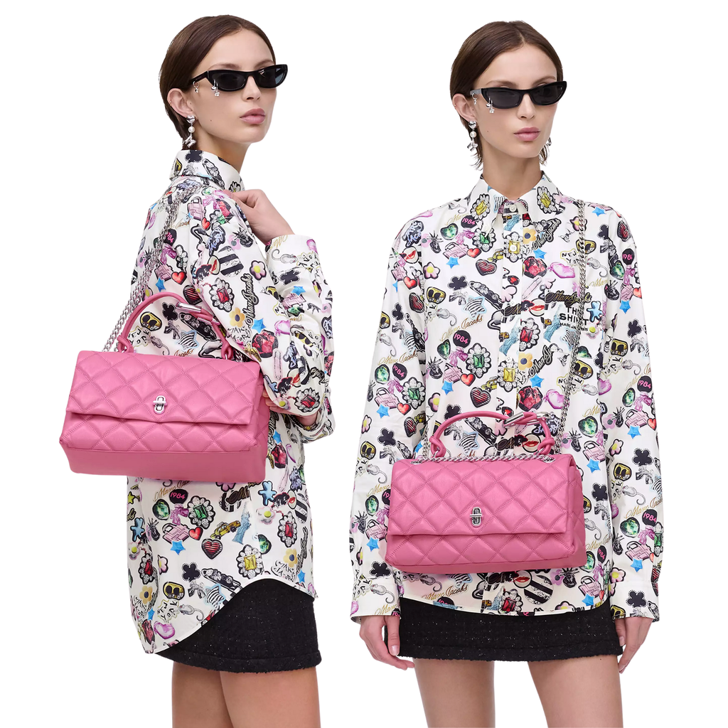 The Quilted Dual Convertible Shoulder Bag