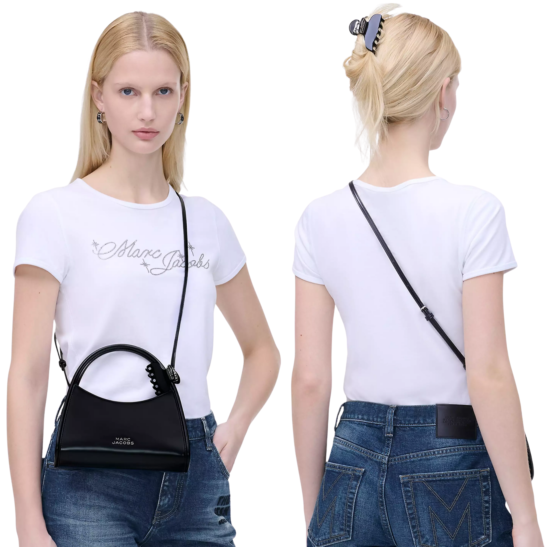 The Glam Claw Clip Crossbody Bag By Marc Jacobs 