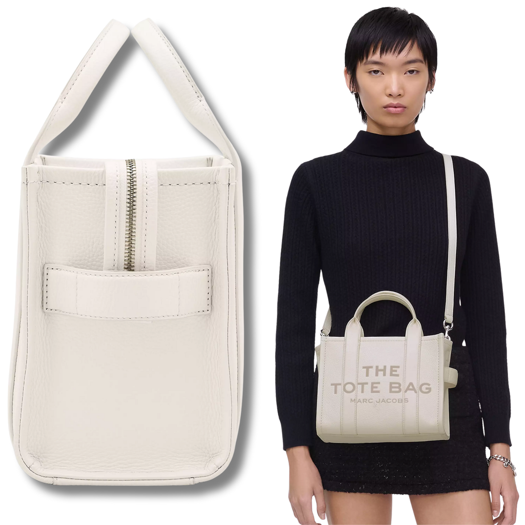 The Leather Medium Tote Bag By Marc Jacobs