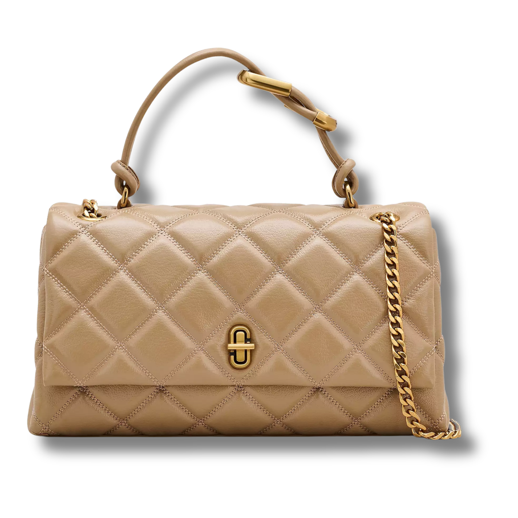 The Quilted Dual Convertible Shoulder Bag By Marc Jacobs
