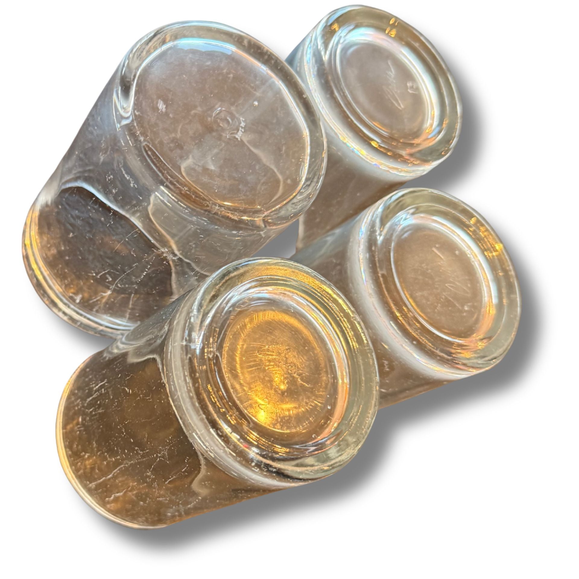 Vintage Crua Water Glasses — Set Of 4