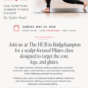 Sculpt & Burn: HUB Hamptons Summer Kickoff
